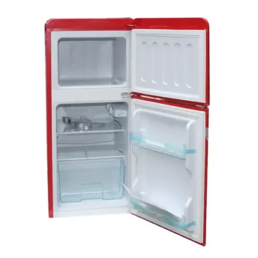 Nasco Retro Mini Two-Door Refrigerator – 110LT – NASF2-110RT