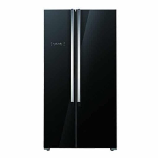 Nasco FF2-66.1 600 Litre Gross Side-By-Side Refrigerator - Black