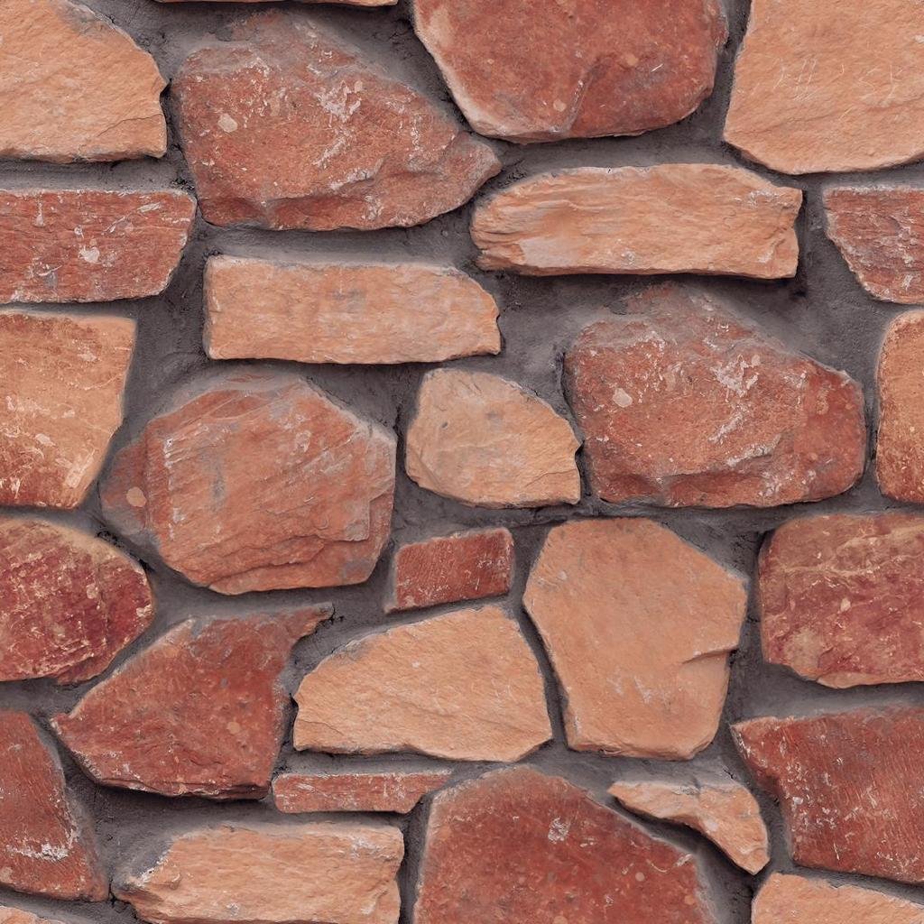 Generic Waterproof Stone Brick Decorative Wallpaper (1 sq. Metre