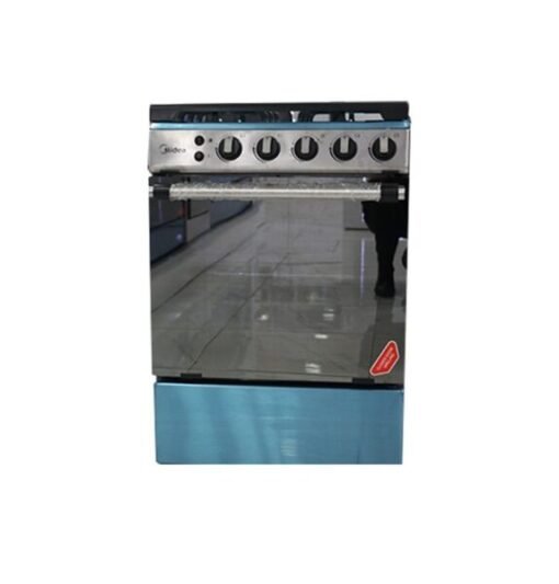 Midea 24LMG4G027 4-Burner Gas Cooker - Silver