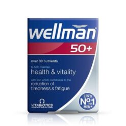 Wellman 50+ by Vitabiotics - 30 Capsules