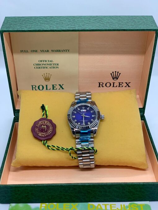 Rolex Datejust Unisex Replica Watch - Stainless Steel Strap