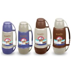 BigBoy Vacuum Flask with Two Cups 1L - 12pcs Per Carton