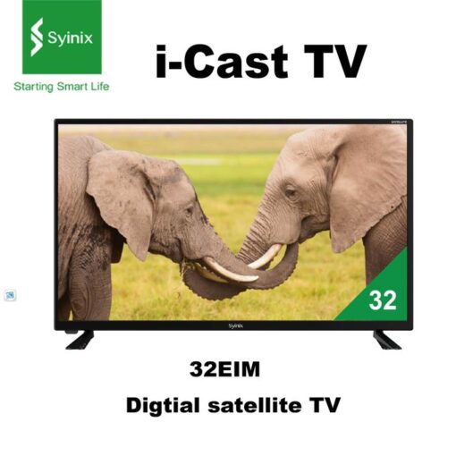 Syinix 32E1M 32" i-CAST Digital Satellite TV