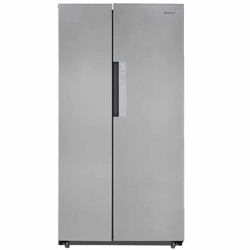 Whirlpool 605 L Inverter Frost-Free Side-By-Side Refrigerator (WS SBS 605 STERLING STEEL(SH), Sterling Steel)