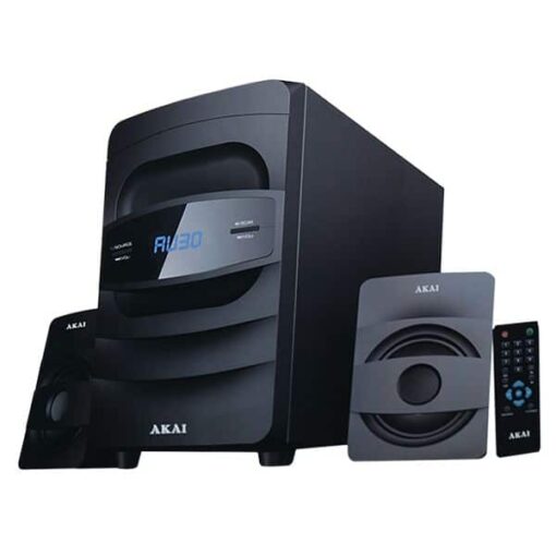 AKAI 15W8WX2 HT024A256 2.1Ch 4" Home Theatre System - 8W