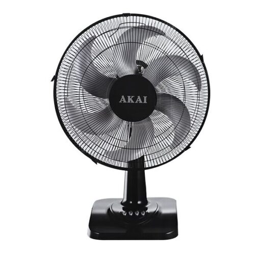 AKAI EF076A1603D 16" Desk Fan - Black