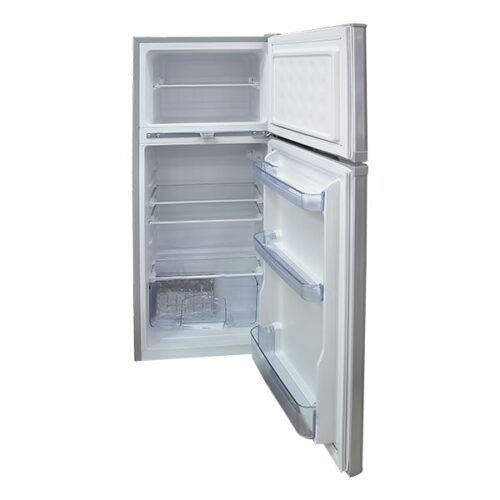 Akai Rf108a127l 127l Top Freezer Double Door Refrigerator - Silver 