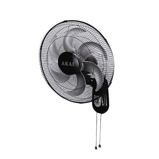 AKAI EF075A1606W 18" 75W Orbit/Wall Fan - Black