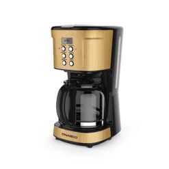 Nasco CM9410T-GS 1.7L Wooden Coating Coffee Maker - 900Watts