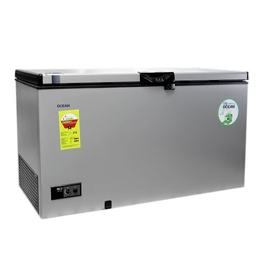 Ocean NJ65TGSA 472L Chest Freezer - Silver