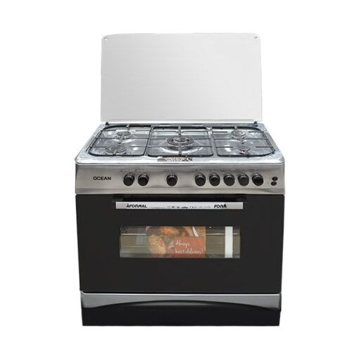 Ocean OCGM9650 5-Burner Gas Cooker with Oven with Grill 90X60 - INOX