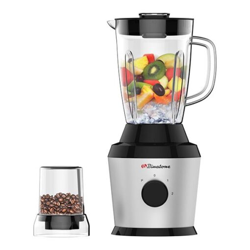 Binatone BLG595 MK2 1.5L Blender with Mill 500W - Black