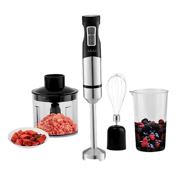 AKAI BD068A009 Hand Blender with Chopper - 1200W | MyGhMarket