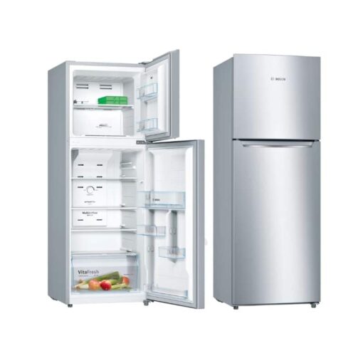Bosch KDN28NL205 Top Mount Double Door Refrigerator INOX - Silver