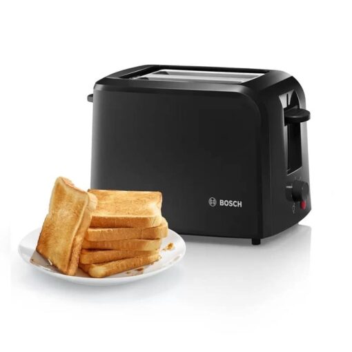 Bosch TAT3A0133G Compact Toaster - Black