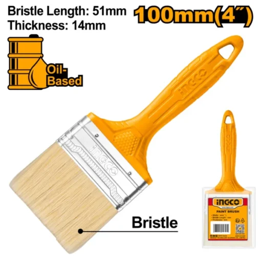 Ingco CHPTB78604 Paint Brush 4" - P12