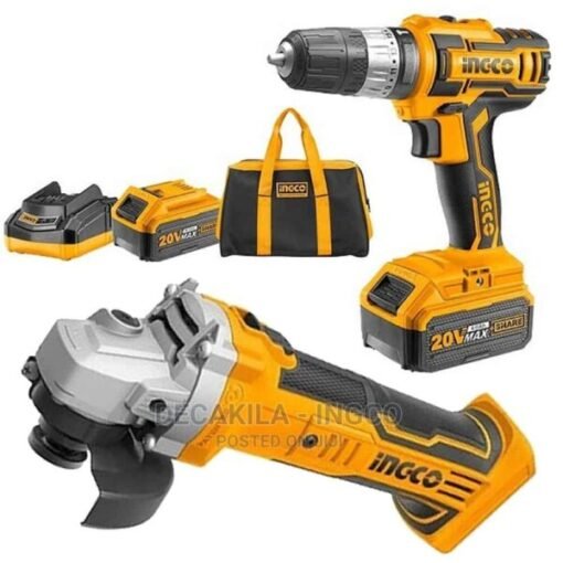 Ingco CKLI2009 Lithium-Ion Cordless 2-Pc. Combo Kit