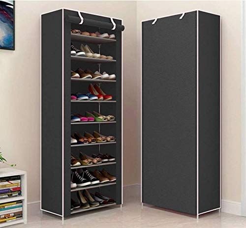 Generic 9 Tier Collapsible Multi-Layer Shoe Rack | MyGhMarket