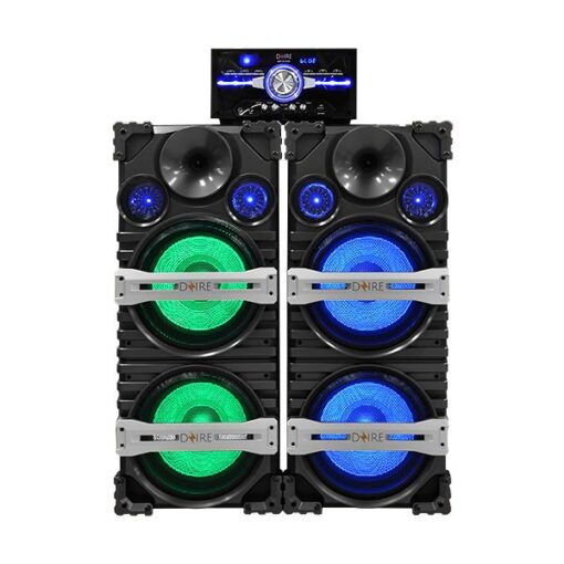 DZIRE HIFI212126 Portable HiFi Speaker with Mic 200W