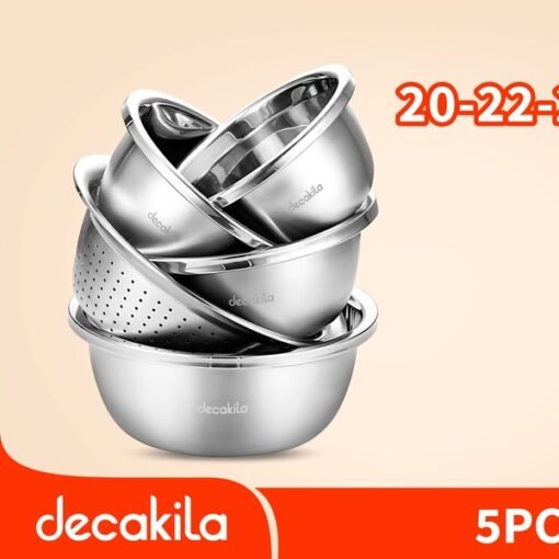 Decakila KMTT148M 5pcs Basin Set