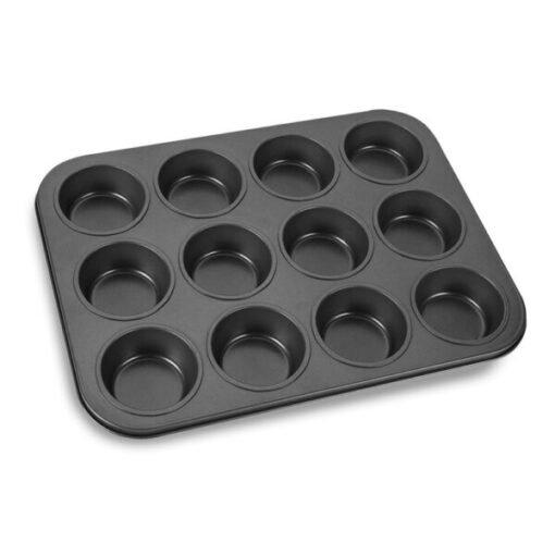 Decakila KMTT080B Non-stick Muffin Pan - 12pc