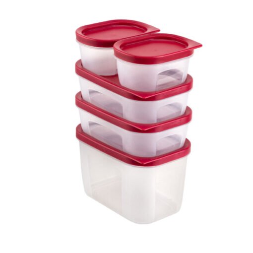 Decakila KMTT119R Set of Food Containers - 5pieces