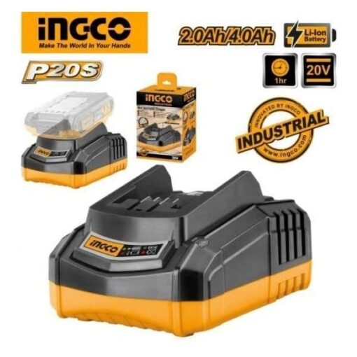 Ingco FCLI2001 Fast Tools Charger 20v 2A