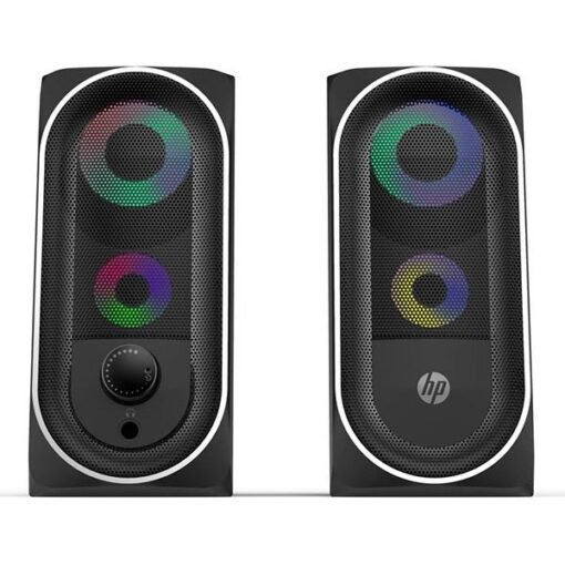 HP DHE-6001 Wired Multimedia Speaker with LED Lighting