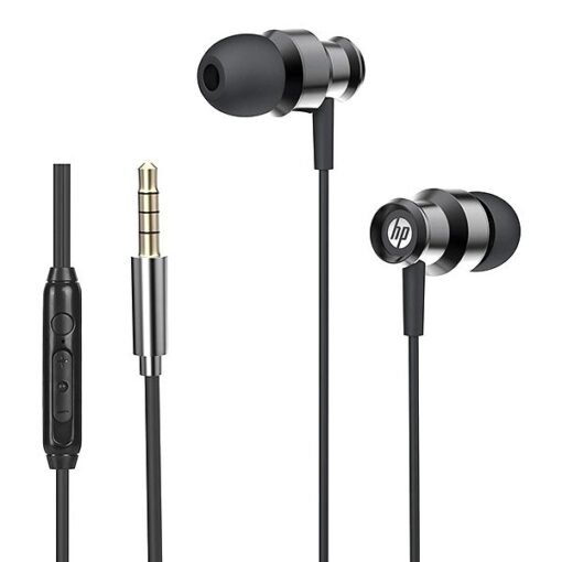 HP DHH3111 Earphone with Voice Control & Mic - Black