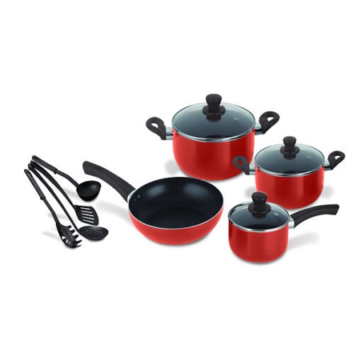 Decakila KMEP006B 11pcs Nonstick Cookware Set