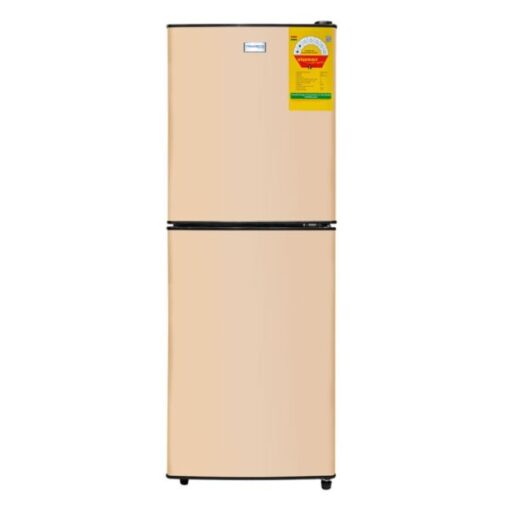 Nasco NASD2-18FL-G 136Litre Double Door Bottom Freezer Refrigerator