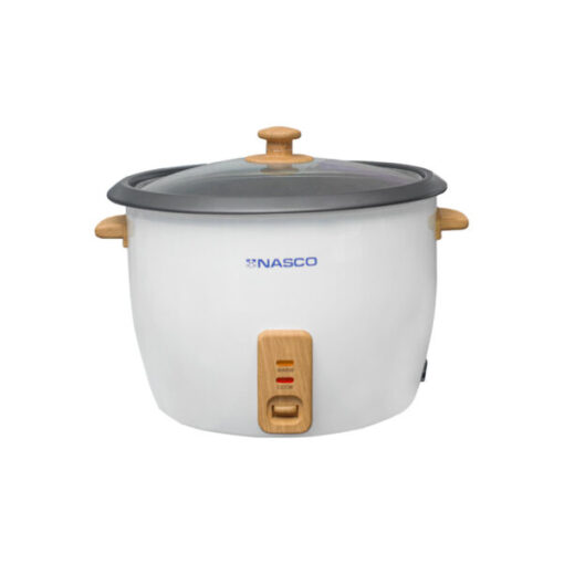 Nasco NAS-RCWM Rice Cooker with Wooden Touch 1000Watts