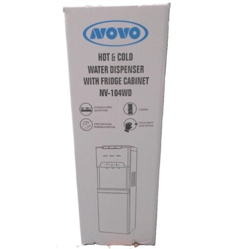 Novo NV-104WD 3-Tap Water Dispenser with Fridge Cabinet