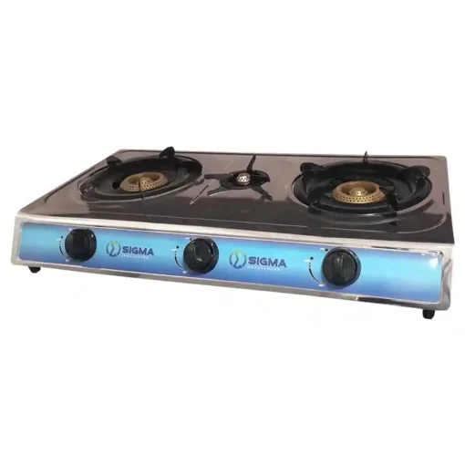Sigma 7123 3Burner Stainless Steel Gas Stove