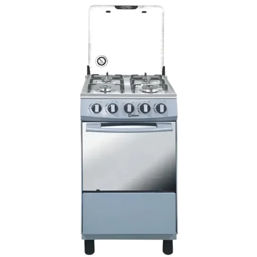 Sigma SIG-C5050S 4-Burner Gas Cooker with Grill - Grey
