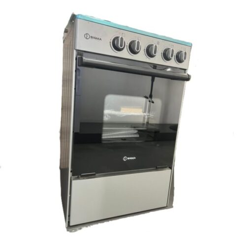 Sigma SIG-5055G-S 4 Burner Gas Cooker with Oven and Grill