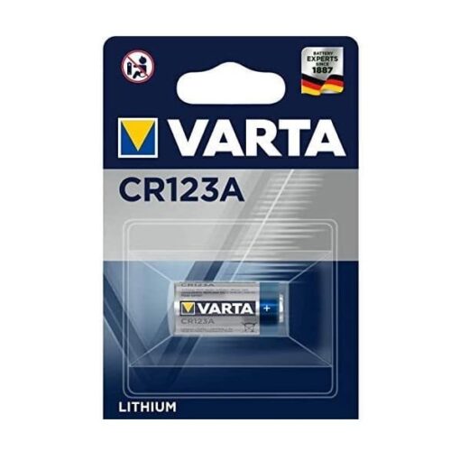 VARTA Professional Lithium CR123A Battery 3V / 1,600 mAh 1 Blister