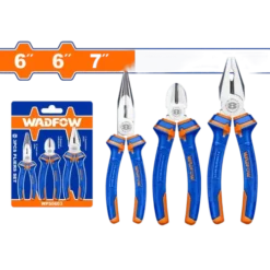 Wadfow WPS0603 3Pcs Pliers Set with Two Color Handles