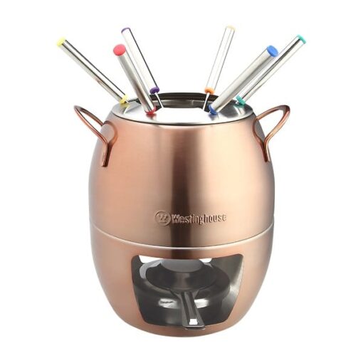 Westinghouse WKFC01RG Gold Series Fondue Set - 2L