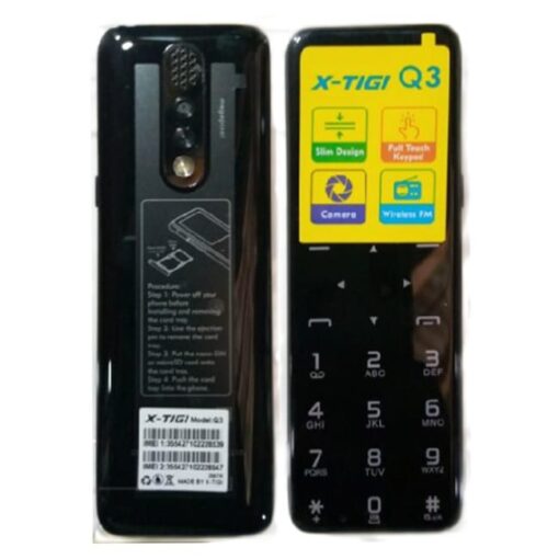 X-TIGI Q3 Long Slim Feature Phone