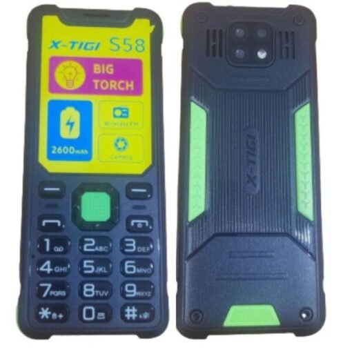 X-Tigi S58 Dual Sim Feature Phone with Super Torch