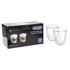 Delonghi DLSC311 Cappuccino DL Glass 2-Pieces Set - 135034