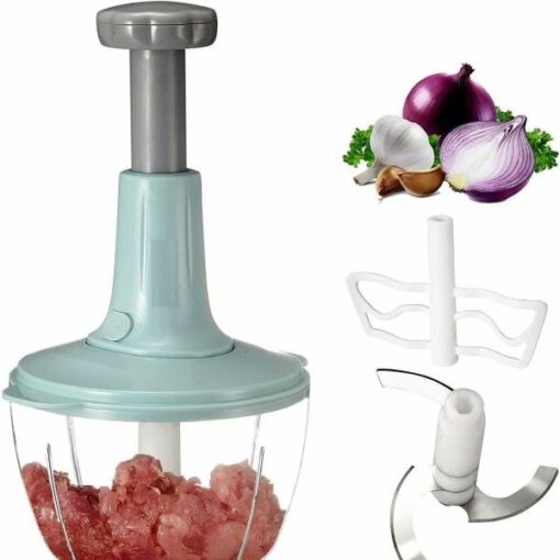 Plastic Manual Speedy Hand Press Food Chopper