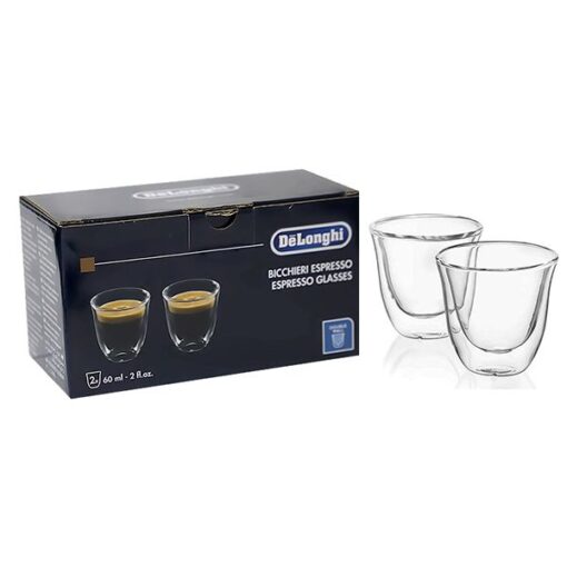 Delonghi DLSC310 Espresso Glass 2-Pieces Set - 135035