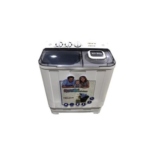 Delron 7kg Twin Tub Washing Machine - (DWM-007)