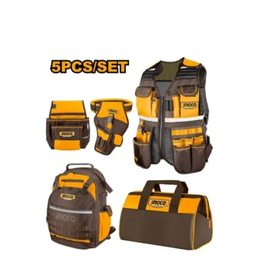 Ingco COS23090 5 Pcs Tools Bag Set