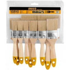 Ingco CHPTB0114091 9pcs Paint Brush Set - P4C24