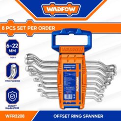 Wadfow WFR3208 Offset ring spanner set