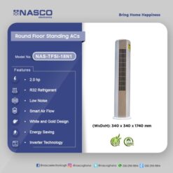 Alternative view of Nasco NAS-TFSI-18N1 2.0hp Round Floor Standing Air Conditioner